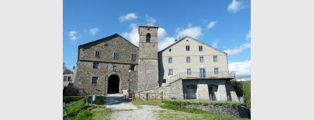 Hospitale and the Sanctuary of San Pellegrino on Alpe